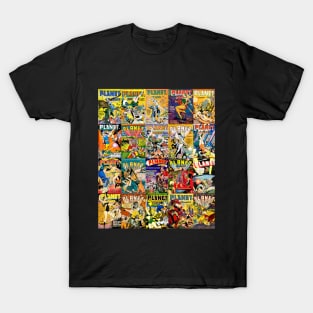 PLANET COMICS COLLAGE T-Shirt
